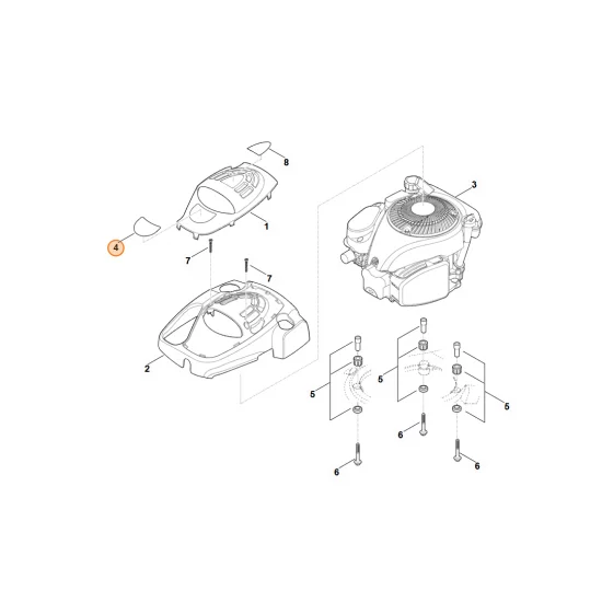 Stihl  Oznaczenie typu MB 655 VS 6375 967 3826